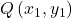 Q\left(x_{1}, y_{1}\right)