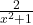 \frac{2}{x^2+1}