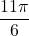 \dfrac{11\pi}{6}