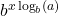 b^{x \log_{b}(a)}