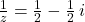 \frac{1}{z} = \frac{1}{2} - \frac{1}{2} \, i