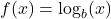 f(x) = \log_{b}(x)