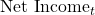 \text{Net Income}_t