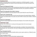 This image shows how a memo proposal should appear on the page, with an email-style heading at the top and the different body sections indicated using clear headings and white space. Click the link at the end of the caption for an accessible PDF of this information.