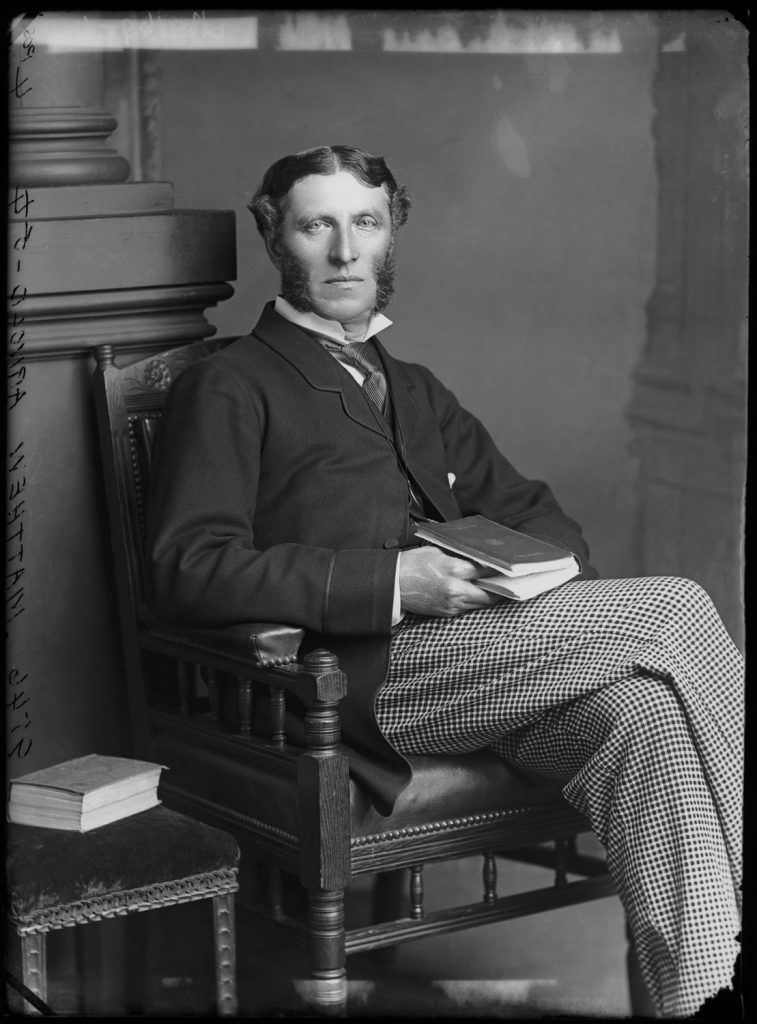 Photographic portrait of Matthew Arnold.